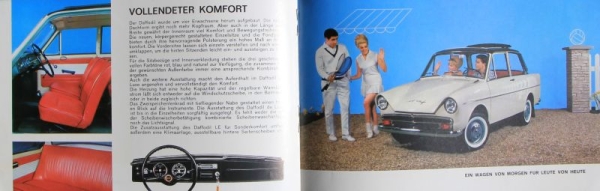 DAF Daffodil Vollautomatisch Modelprogram 1963 Carbrochure (7170)